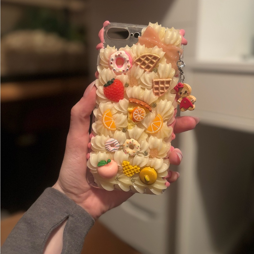 Cute Breakfast-Themed Phone Case